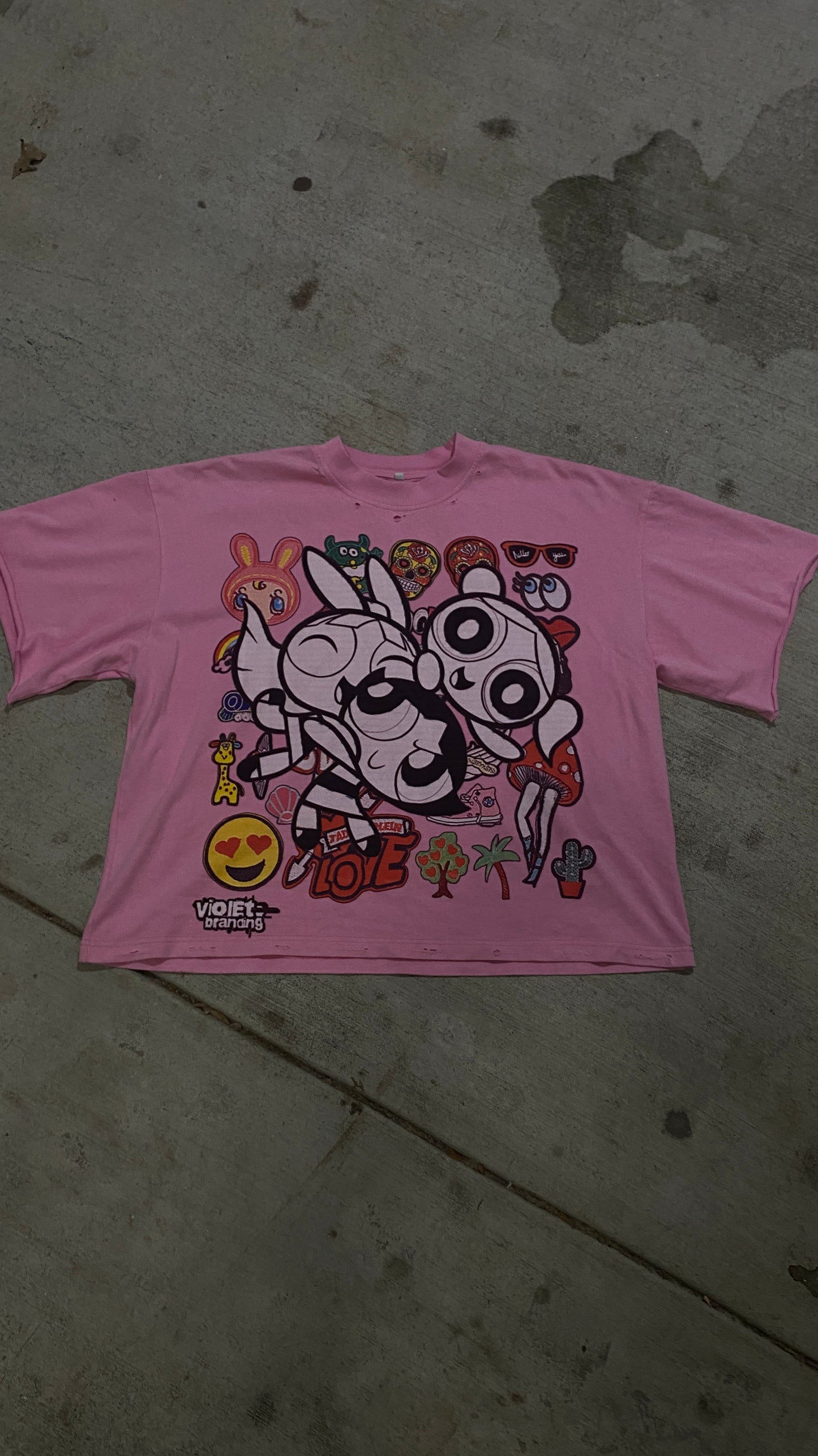 “PPG” Pink Tee